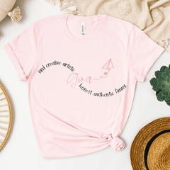 kind, creative, artistic, honest, authentic, funny name customized T-shirt