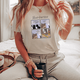 I Like Murder Shows True Crime Cats Conspiracy T-shirt Crime Junkie