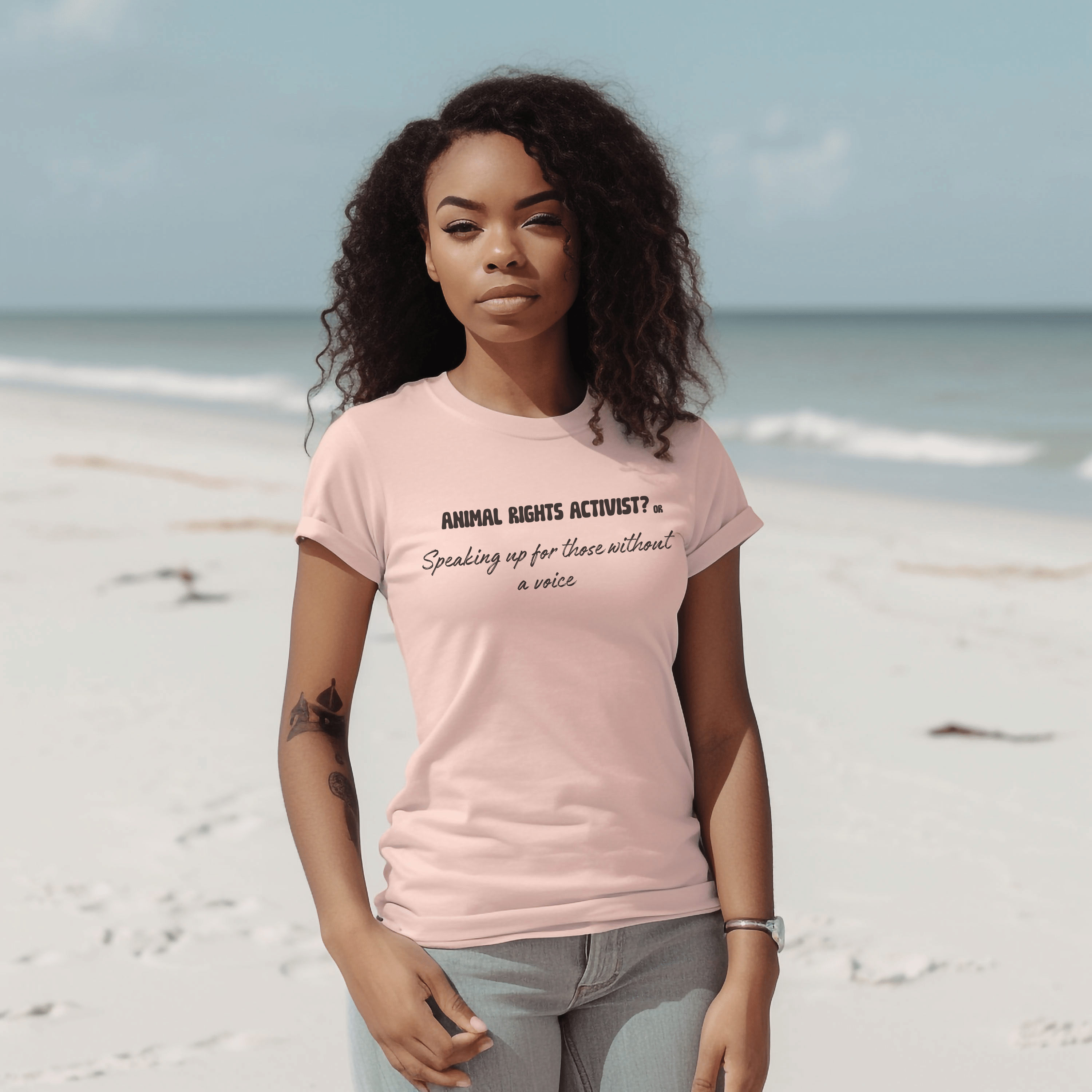 Animal rights activist? or Speaking up for those without a voice T-shirt
