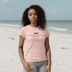 Cynic? or Seeing the glass half-empty and questioning the glass itself T-shirt