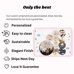 Nursery name sign, round name sign, above crib sign, greenery name sign, wood baby name sign, boy name, girl name sign, custom name sign