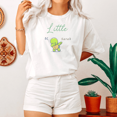 Turtle-y Adorable: Delta Zeta Big Little Sister T-Shirt