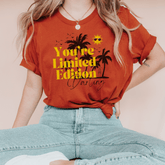 Motivational empowerment Tee: Inspire with Positivity "You're Limited Edition, Darling" T-Shirt
