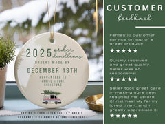 Personalized Family Christmas Ornament 2025: Custom Name Keepsake