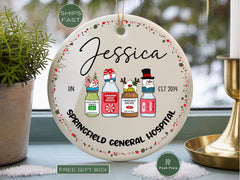 First Home Christmas Ornament | Personalized New Home Ornament | First Christmas in New Home Keepsake | Housewarming Gift for New Homeowners