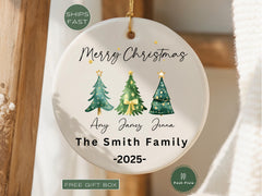 Baby Coming Soon Ornament | Personalized Pregnancy Announcement Ornament |First Christmas Expecting Keepsake |New Baby Reveal Christmas Gift