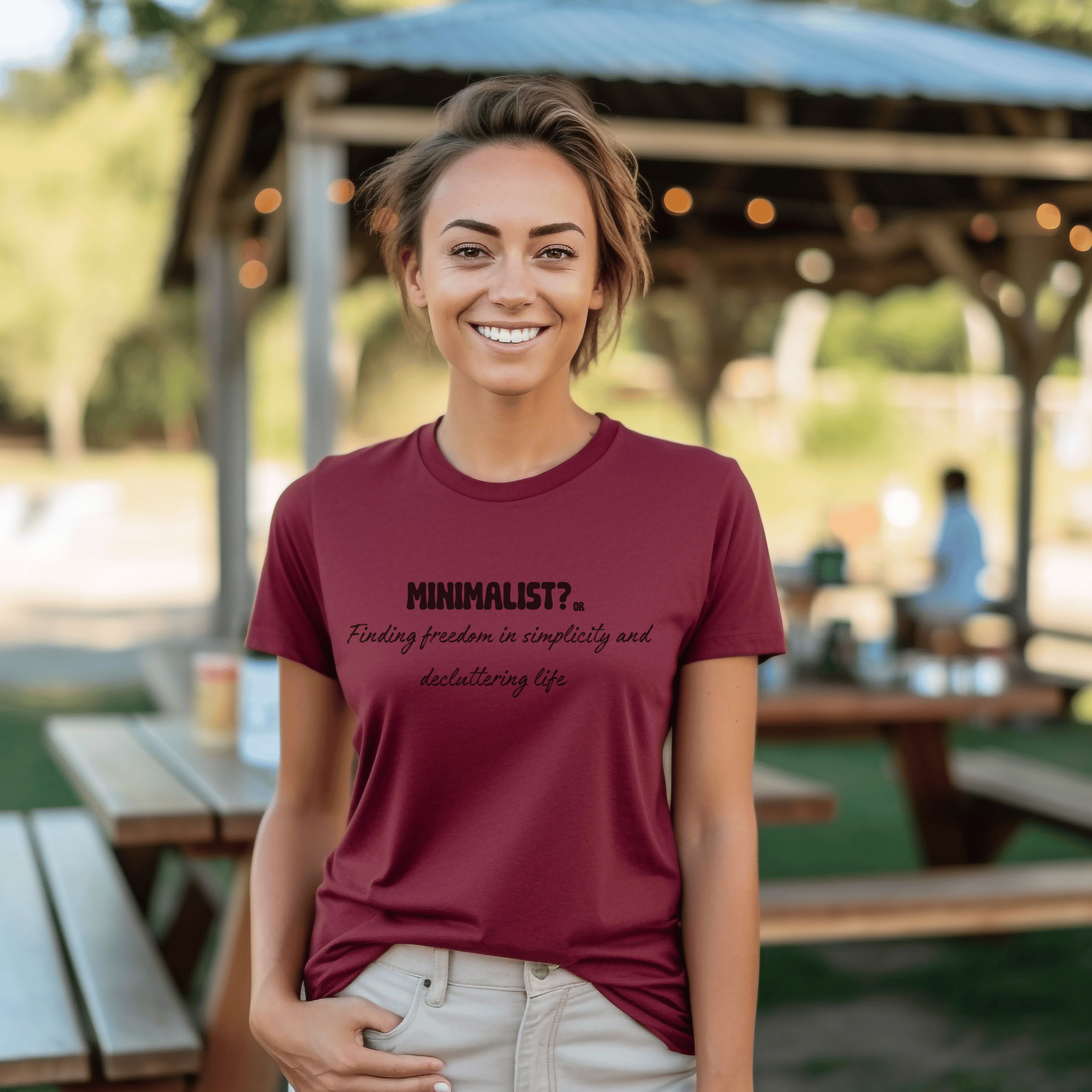 Minimalist? or Finding freedom in simplicity and decluttering life T-shirt