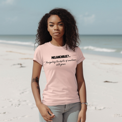 Melancholic? or Navigating the depths of emotions with grace T-shirt