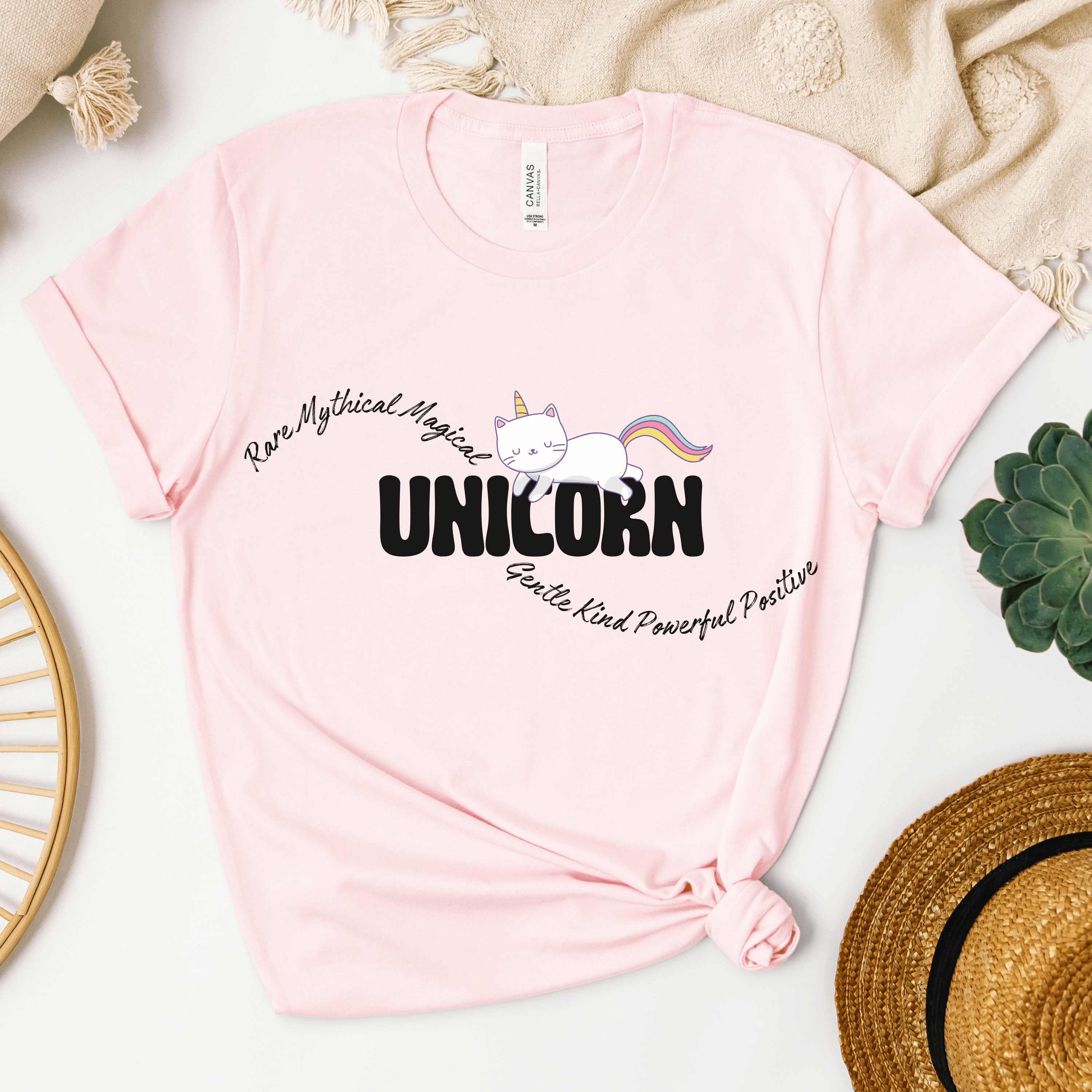Rare Mythical, Magical, Gentle, Kind, Powerful Positive Unicorn T-shirt