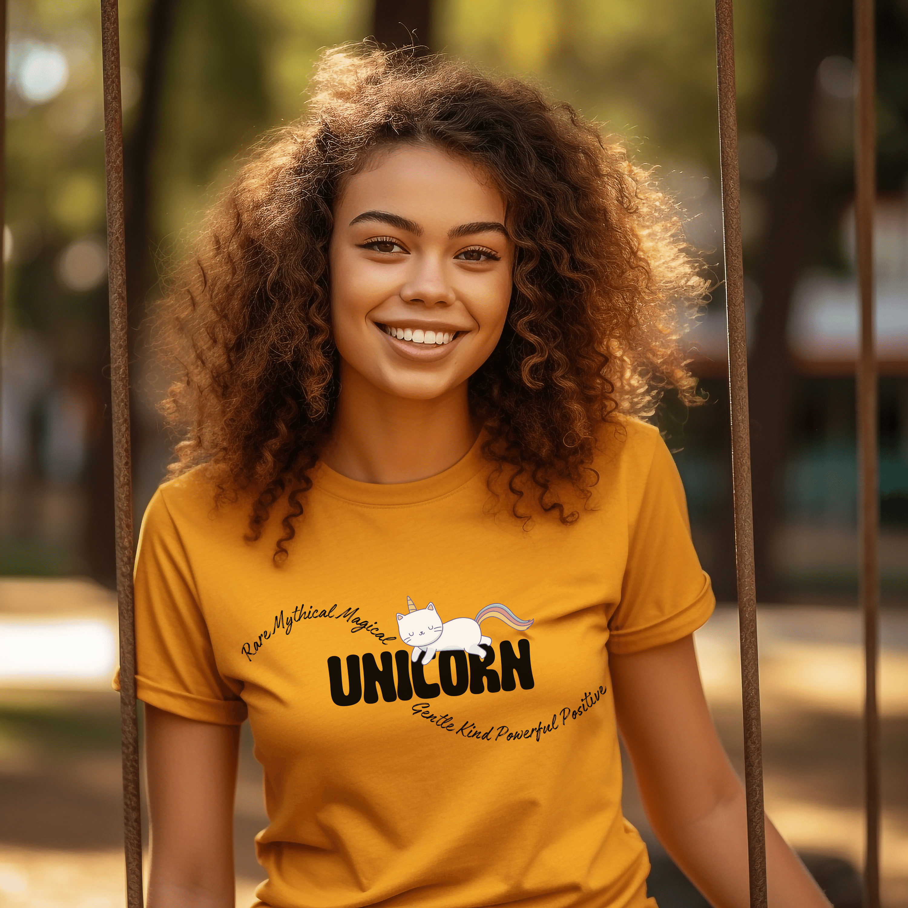 Rare Mythical, Magical, Gentle, Kind, Powerful Positive Unicorn T-shirt