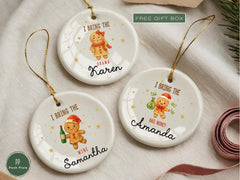 Custom Friend Ornament, Personalized Best Friend Christmas Ornament Gift for Friend Christmas Ornament Friend Keepsake Friend Christmas Gift