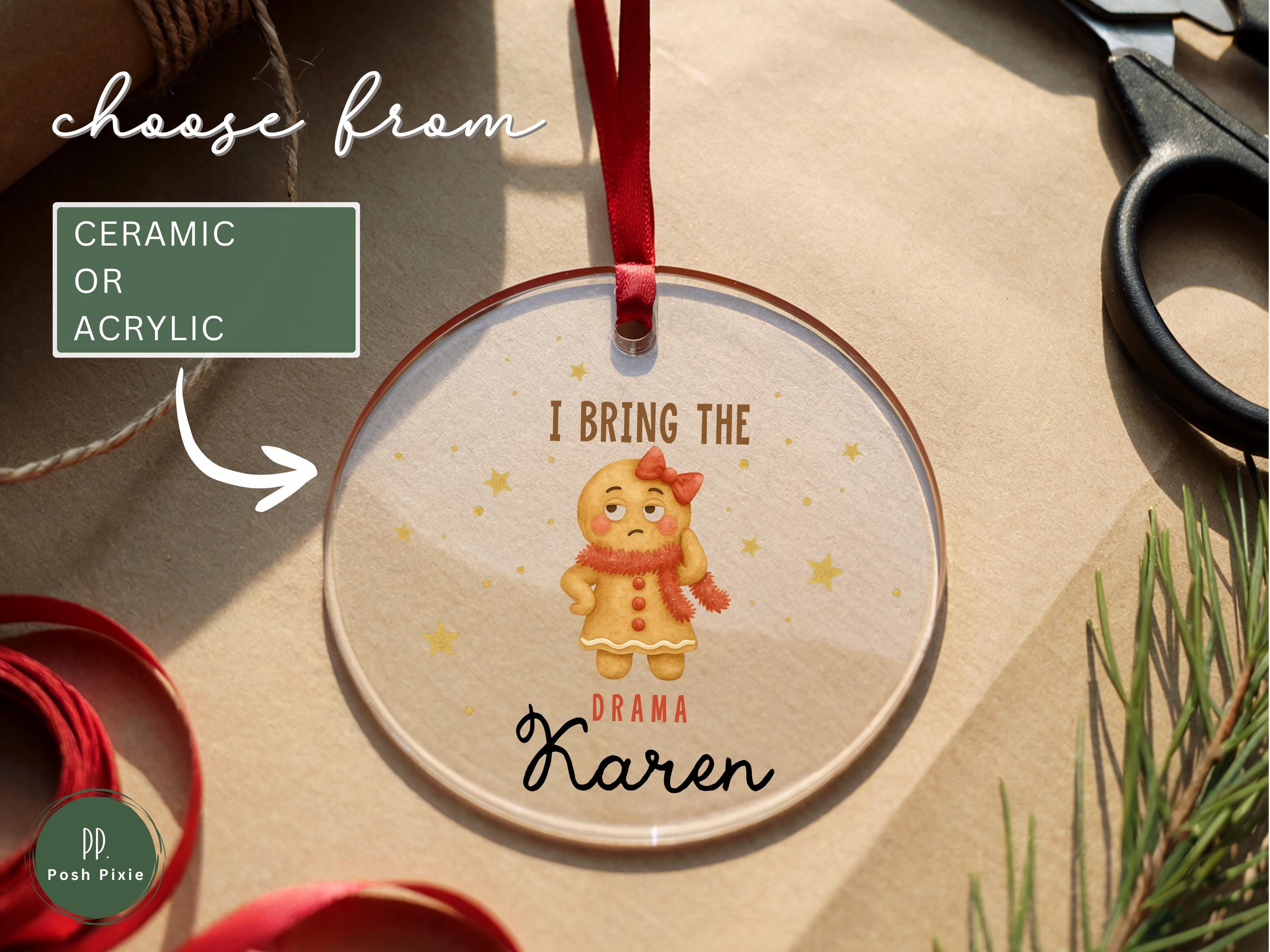 Custom Friend Ornament, Personalized Best Friend Christmas Ornament Gift for Friend Christmas Ornament Friend Keepsake Friend Christmas Gift
