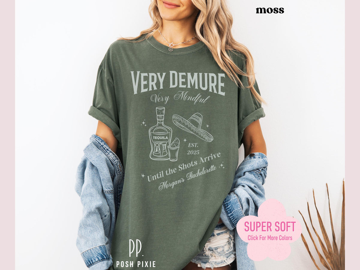Beach Bachelorette Party Shirt: Personalized Comfort Colors Bridal Gift