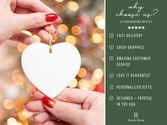 Personalized Engagement Photo Ornament: Newly Engaged Gift