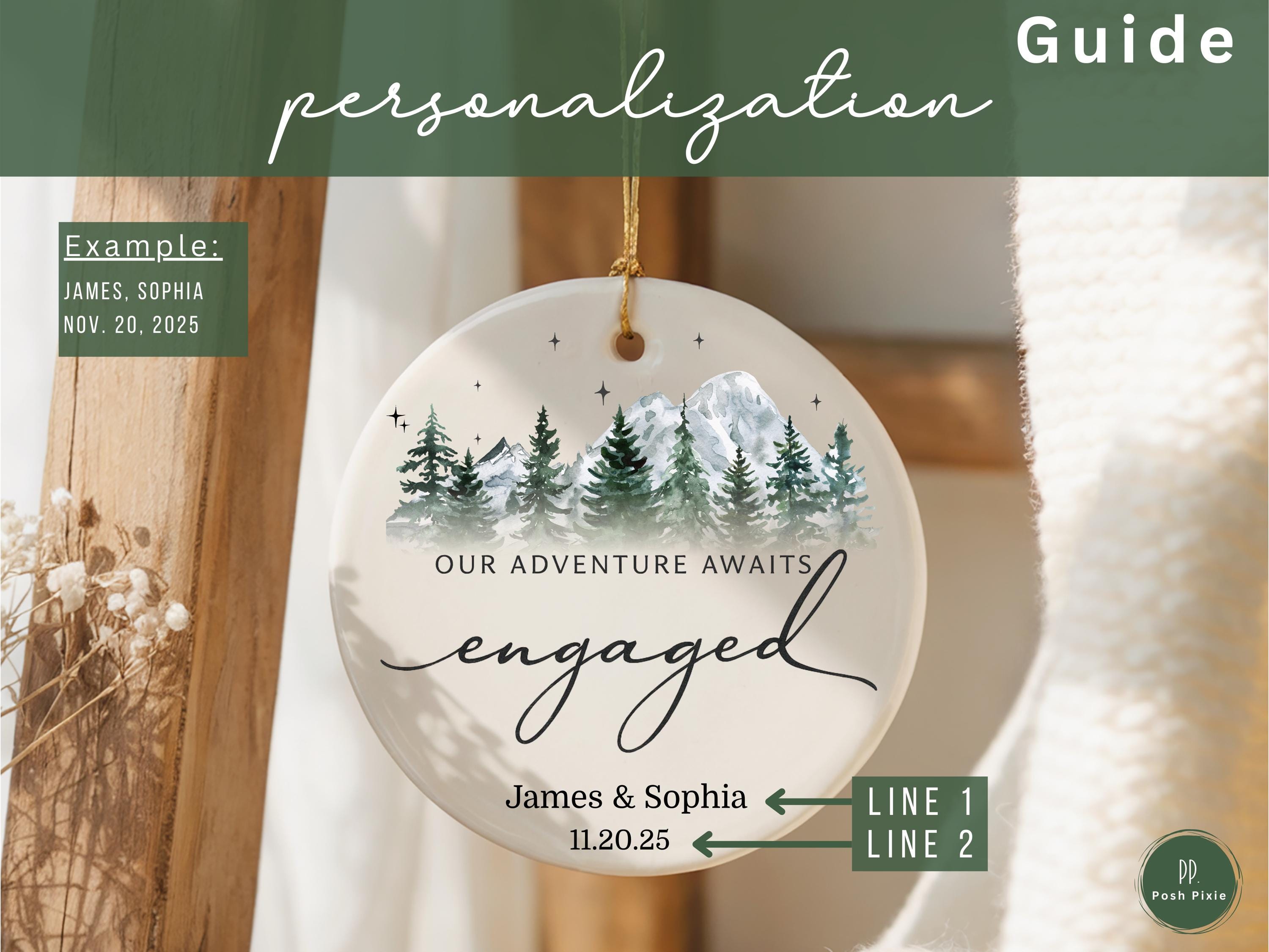 Baby’s First Christmas Ornament 2026 | Personalized Baby Name Ornament | Newborn Christmas Keepsake | Custom Baby Gift