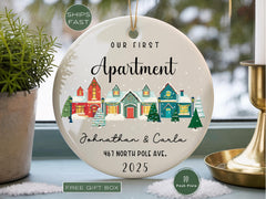Personalized Family of 6 Ornament | Family Christmas Ornament with Names | Custom Family Keepsake Gift | Christmas Ornament for Family